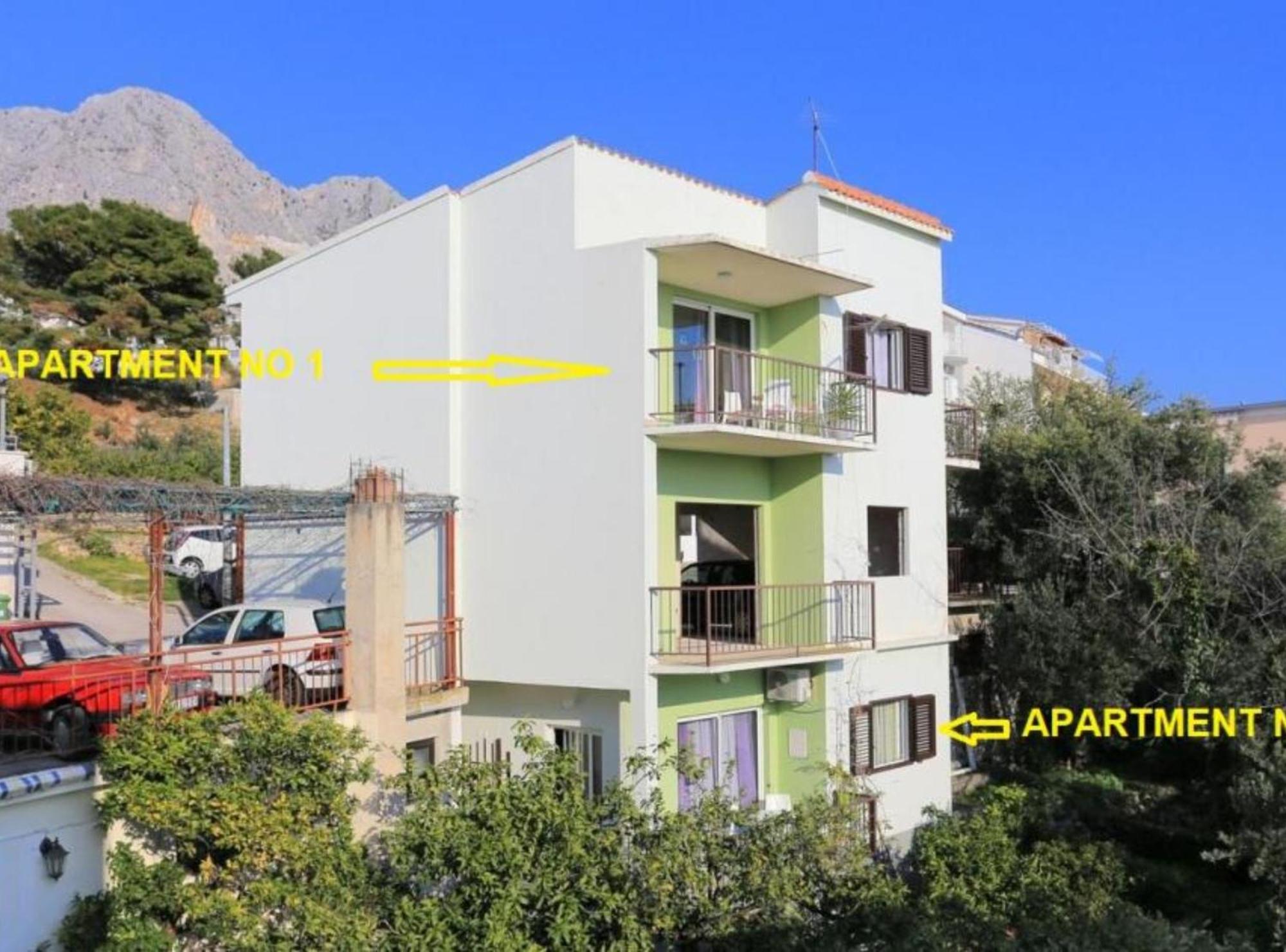 Apartments Roscic Podgora Exteriér fotografie