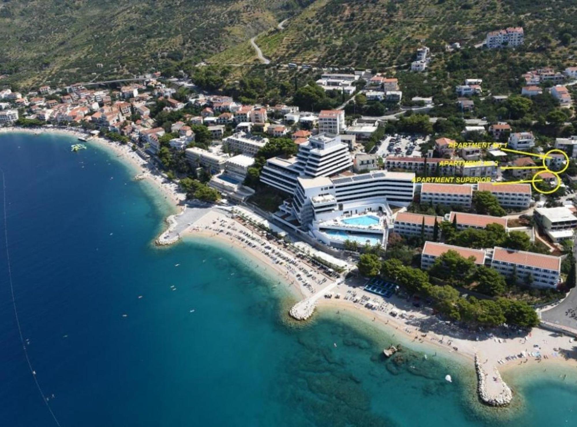 Apartments Roscic Podgora Exteriér fotografie